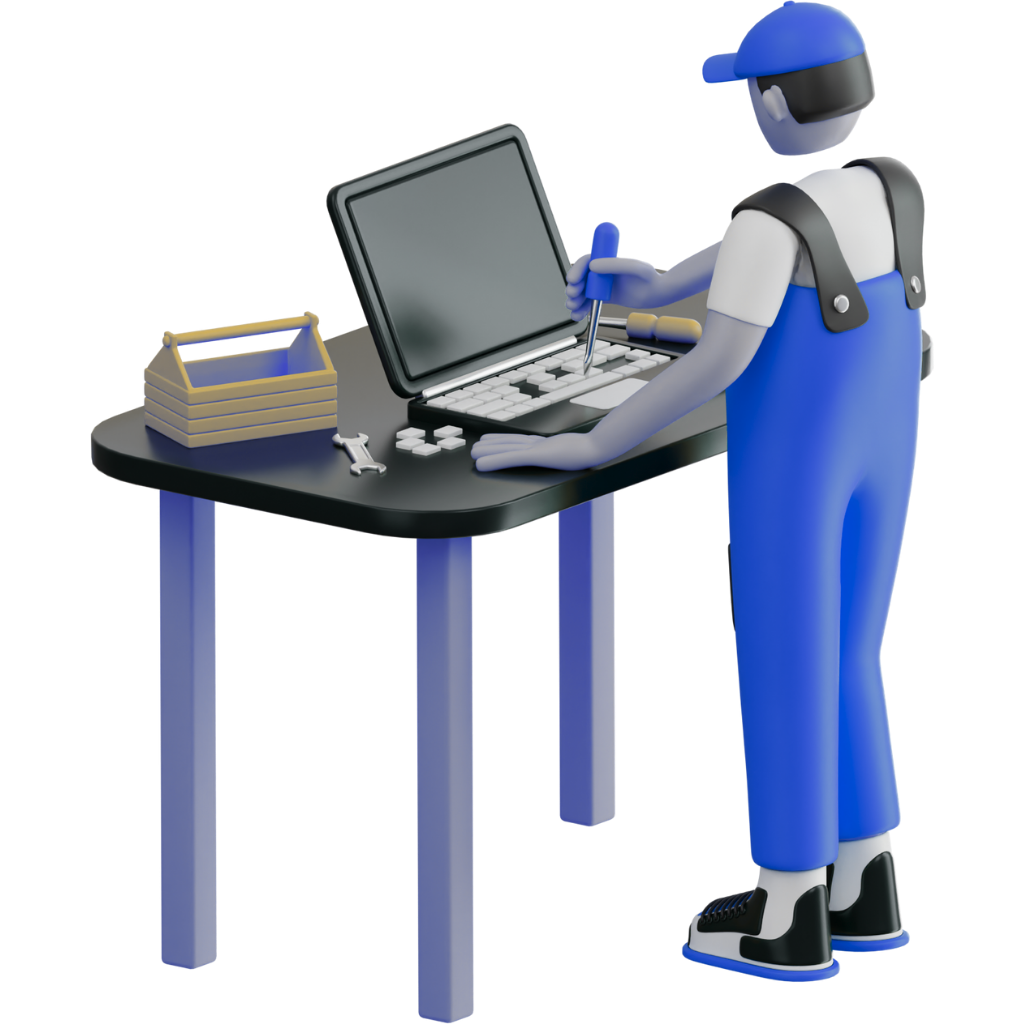 Teknik servis çalışma alanı